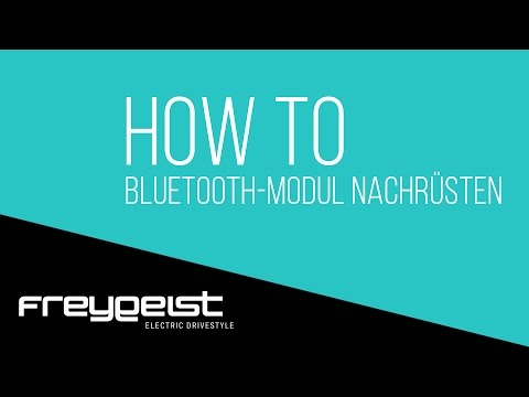 FREYGEIST How to: Bluetooth-Modul nachrüsten