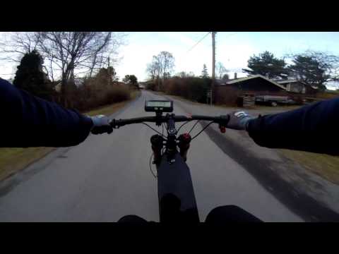 Electric bike riding , Norway