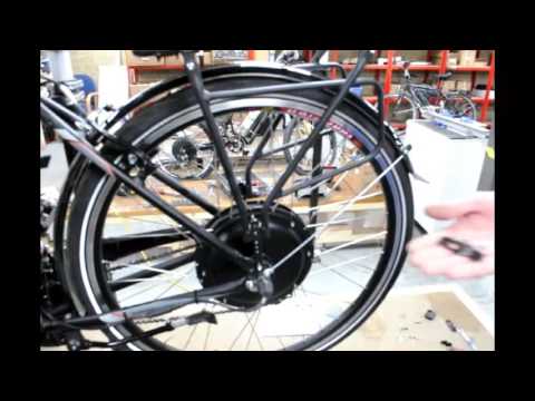 ElectricBike Conversions    Fitting a Rack Battery