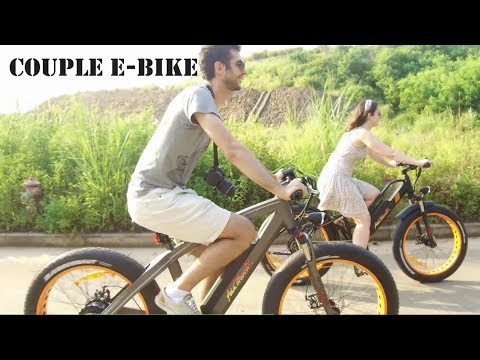 Couple E-bike Addmotor MOTAN M-450 And M-560 Electric Bicycle