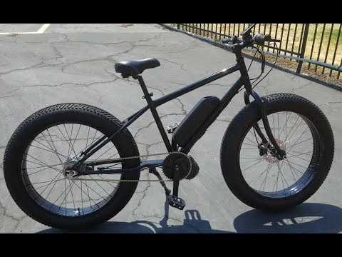 BOSS Mid Drive FAT BIKE 1500w  FUN BIKE