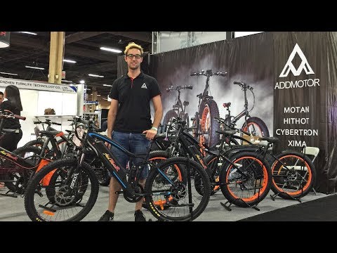 2018 Addmotor Electric Bike Updates at Interbike (MOTAN Electric Fat Trike, Addmotor Beast)