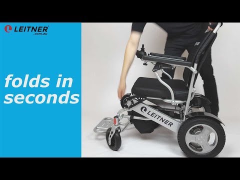 $2595 electric wheelchair, folding and light-weight: Leitner FRANKIE