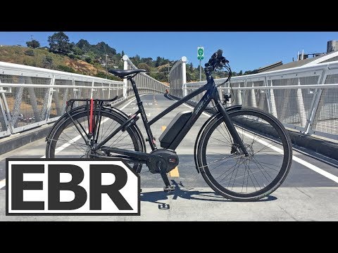 Gazelle CityZen T10 Video Review - $3k Sporty City Ebike, Premium Lights, Fenders, Bosch