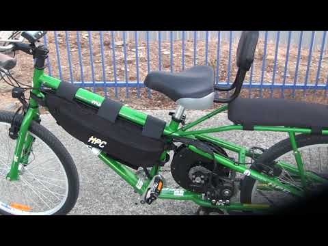 ULTIMATE CROSS COUNTRY ELECTRIC BIKE - 40MPH 4000W SUPERMUNDO CARGO E-BIKE