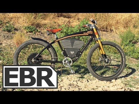 Vintage Electric Scrambler Video Review - $7k Classic Motorcycle Inspired Ebike, Powerful, Fast