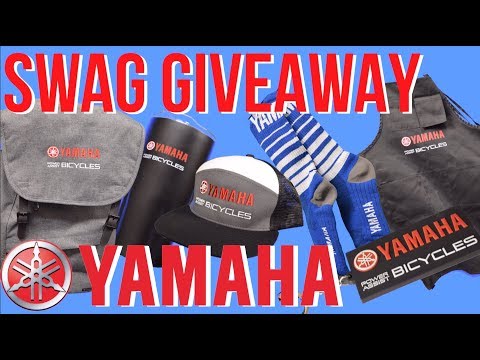 Swag Giveaway from YAMAHA Power Assist Bicycles