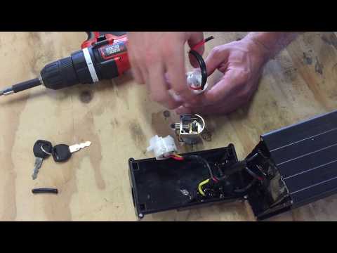 Battery lock replacement