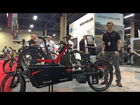 2018 Riese & Müller Electric Bike Updates Interbike (Deluxe Signature, Packster 40, Roadster Mixte)
