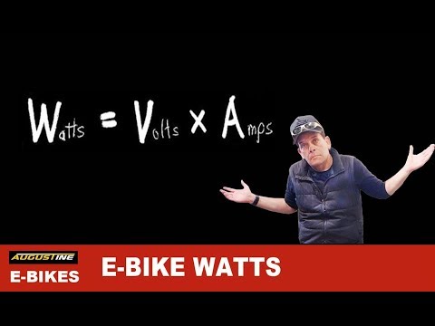 Understand Your Ebike's wattage