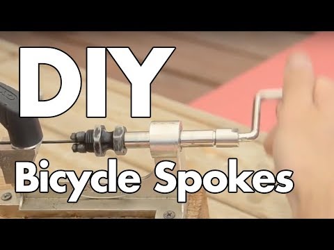 How to Make Your Own Bicycle Spokes (Cyclo or Hozan Tool!)