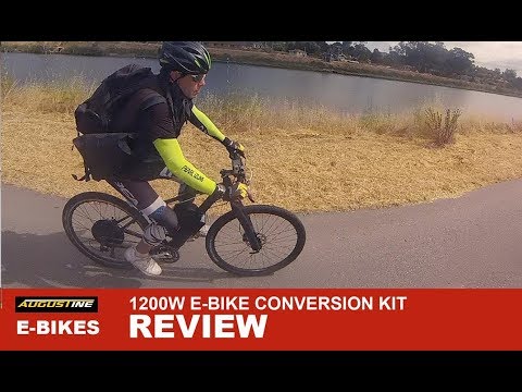 Electric Bike Review. FAST 1200w Ebike conversion kit