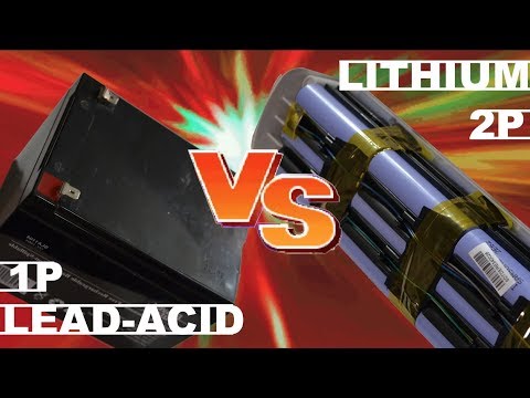Lead Acid VS Lithium eBike