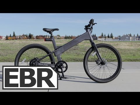 Flash V1 Bike Video Review - $2k Smart Urban Electric Bike with GPS Tracking App
