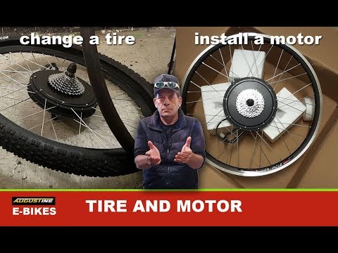 HOW TO:  Change an Ebike Tire and Install a Rear Hub Motor
