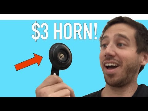How to install a $3 HORN on your electric bicycle