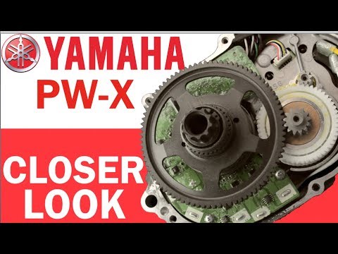 YAMAHA PW-X eBike Motor: Closer Look