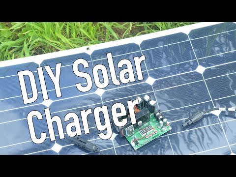 DIY Solar Battery Charger for Ebike or E-skateboard
