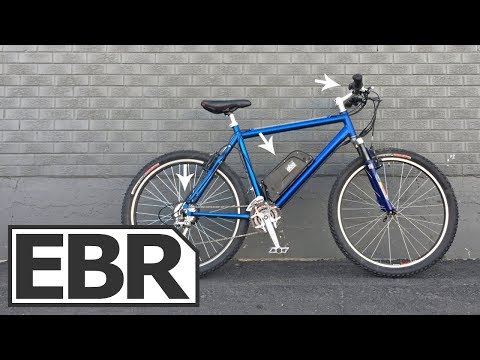 Electric Bike Outfitters 36V Burly Kit Video Review - $1.1k Lightweight, Cheap, Ebike Kit