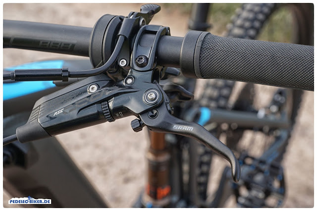 Im Detail: Die SRAM Code RSC Bremshebel am Focus Sam².