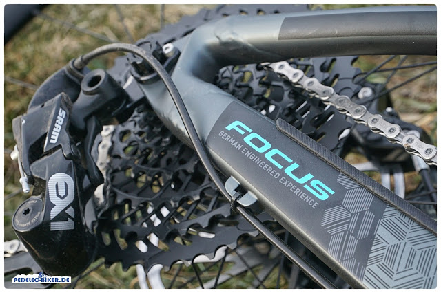 Die SRAM EX1 im Focus Sam² wurde speziell für eMountainbikes entwickelt und bietet deshalb einige sinnvolle technische Feinheiten.