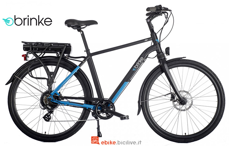 Life Sport bicicletta a pedalata assistita da uomo dal catalogo Brinke 2018