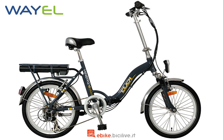bici elettrica pieghevole wayel click