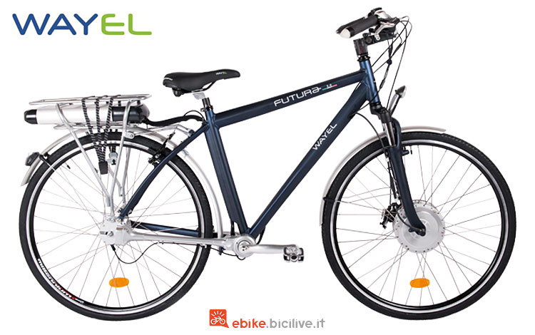 city ebike con freno a disco wayel