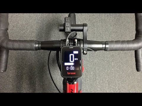 Brose Electric Bike Original LCD Display Settings