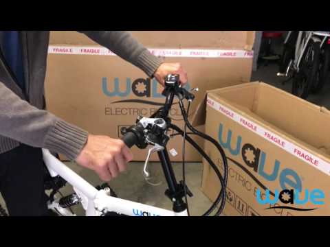 Folding Wave Electric Bike Unboxing