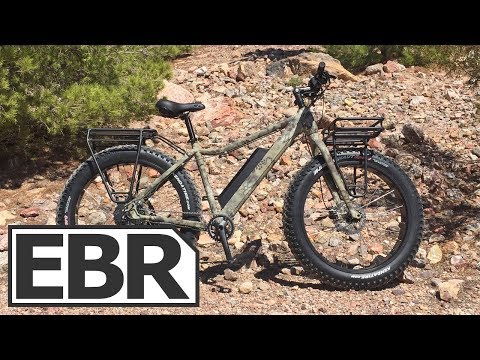 Surface 604 Boar E750 Hunter Video Review - $2.2k Fat Tire Hunting Electric Bike wit Racks