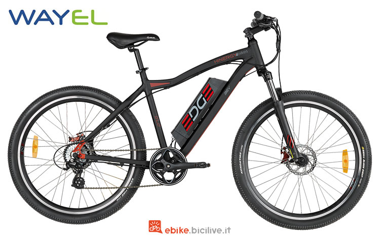 mtb elettrica economica wayel edge 2018