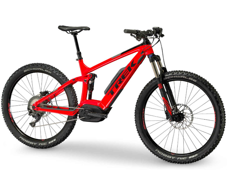 Colore Viper Red/Trek Black nella Trek Powerfly 7 FS Plus
