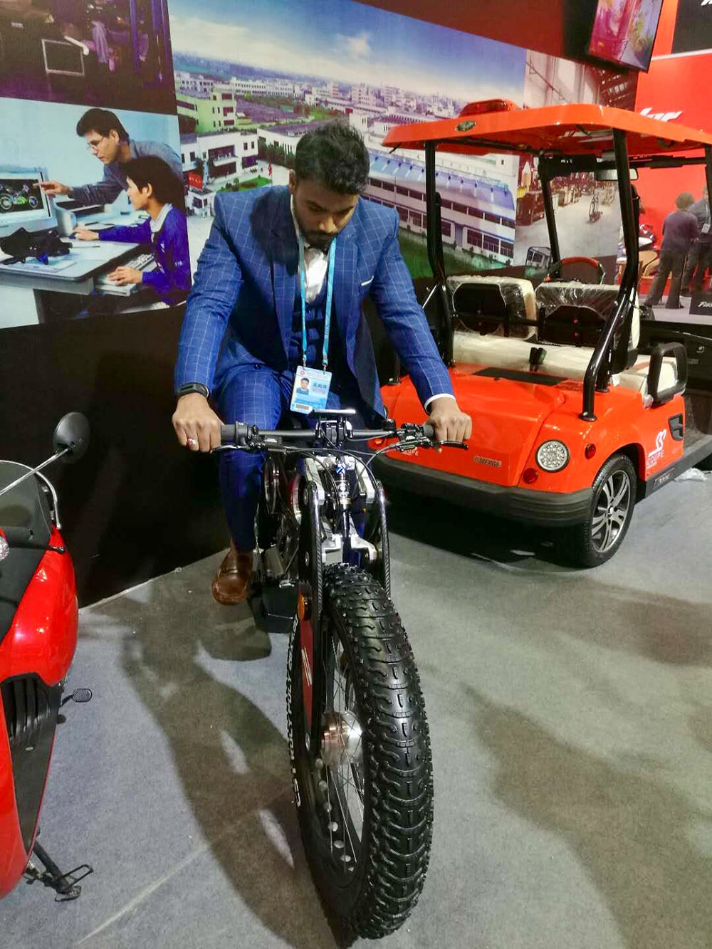 Moto Parilla Carbon Suv e-bike Asia -2