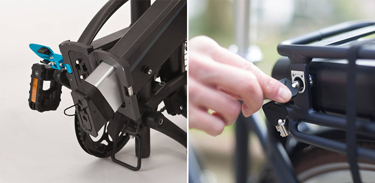 batteria nelle ebike Btwin by Decathlon