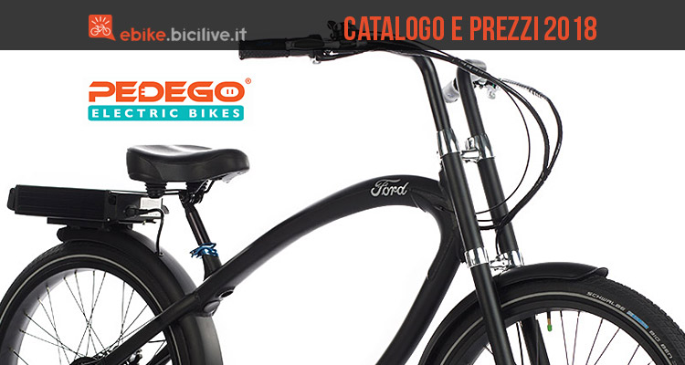 ebike dal catalogo e listino prezzi Pedego 2018