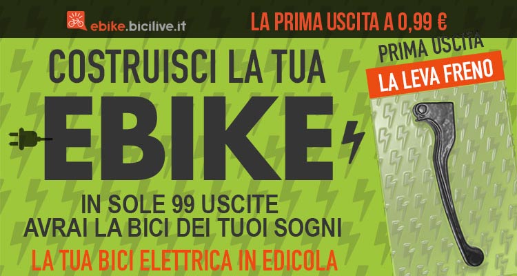 copertina della rivista costruiamo una ebike