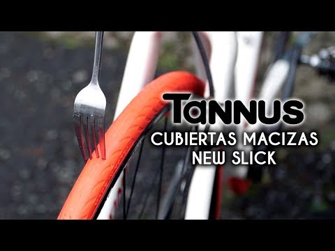 Di adiós a los pinchazos: cubiertas TANNUS New Slick 700x25