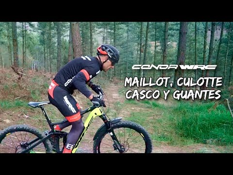 Maillot, culotte, casco y guantes CONOR WRC