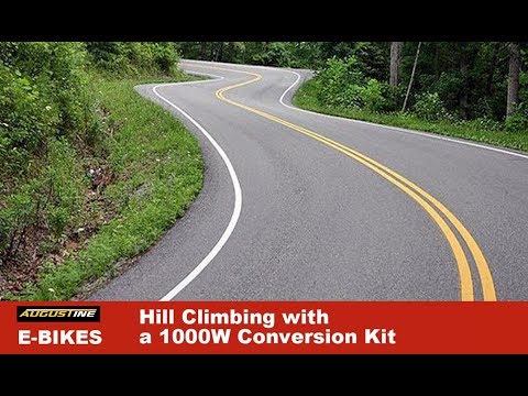 Hill Climbing with a 1000W Conversion Kit