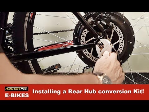 Electric Bikes. Installing a Rear Hub conversion Kit!