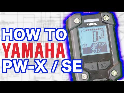 How To: YAMAHA Computer PWX, SE  | Yamaha display PW-X or PW-SE ebikes