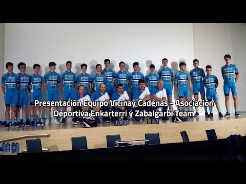 Presentación en Bilbao de los equipos Vicinay Cadenas-A. D. Enkarterri y Team Zabalgarbi