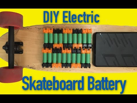 How to make an 18650 electric skateboard battery