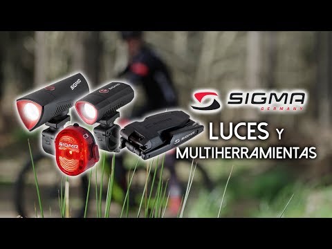 Luces BUSTER 300 y 700 y multiherramientas POCKET TOOL LARGE de SIGMA