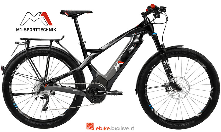mtb elettrica per il bikepacking M1 Sport technik