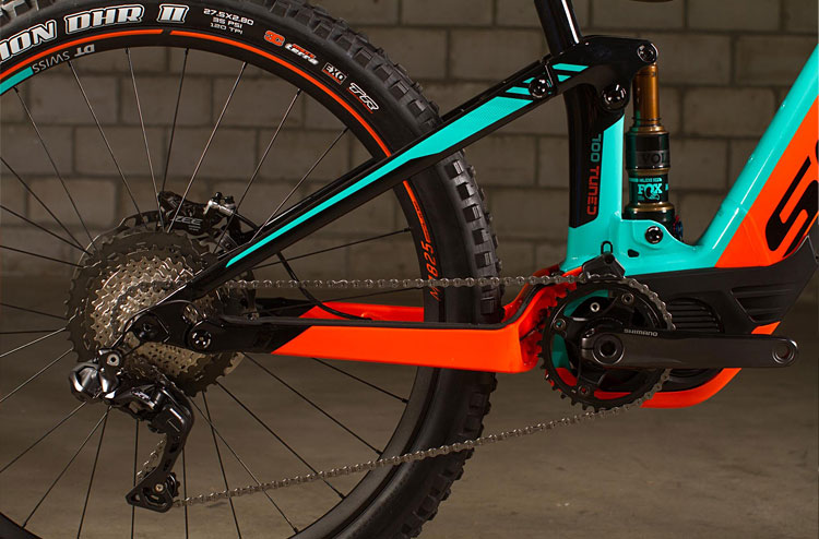 motore Shimano Steps e cambio 11v montato sulla Scott eGenius