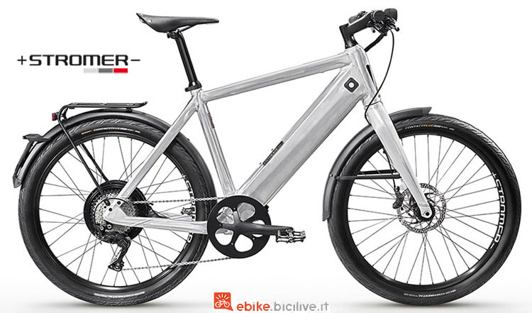 Una speed bike elettrica Stromer ST2 LTD del 2018