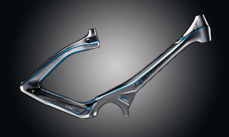 telaio in carbonio delle bici elettriche Sport Technik