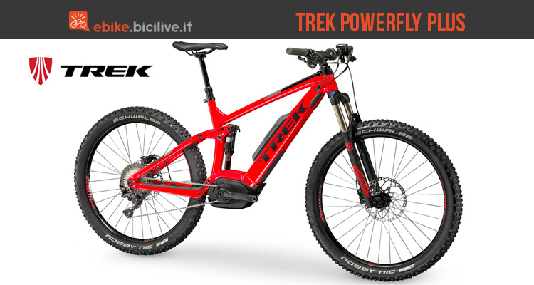 foto della emtb trak powerfly 7 fs 2018